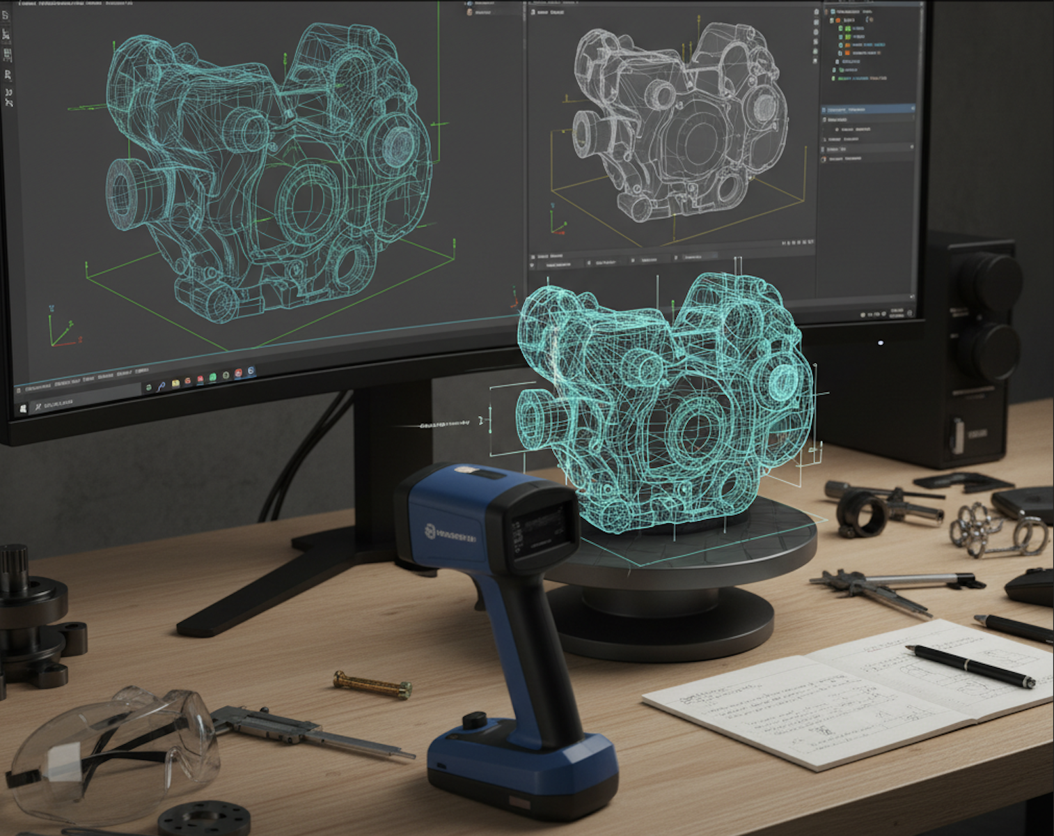 3D Scanning & Reverse Engineering: A Practical Guide for Engineers