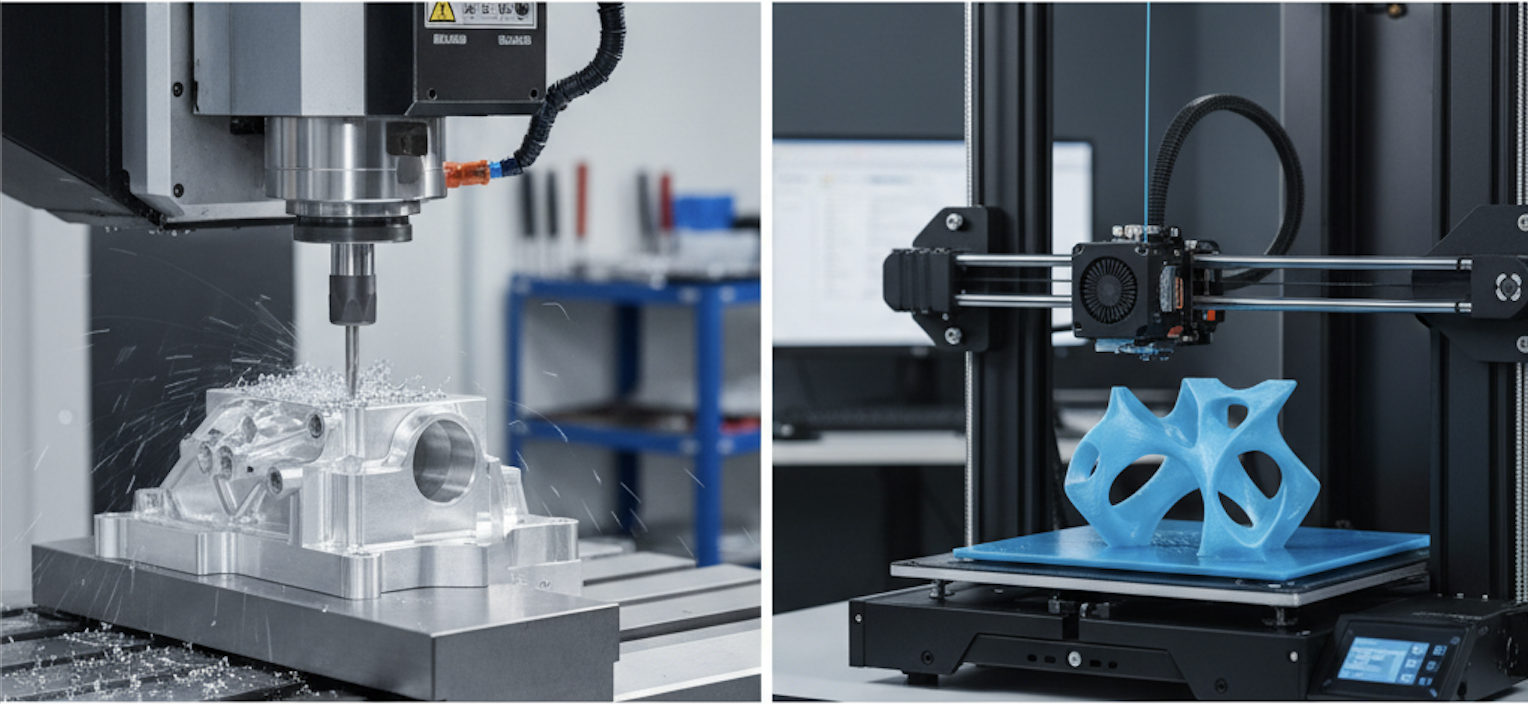 CNC Machining vs 3D Printing: Which Is Right for Your Part?